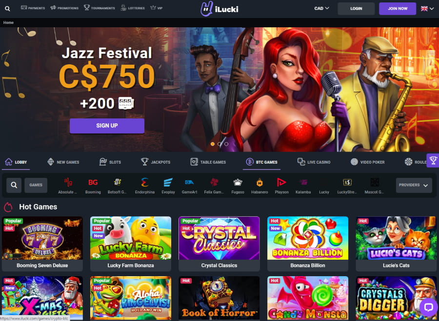 iLucki-Casino-main-page
